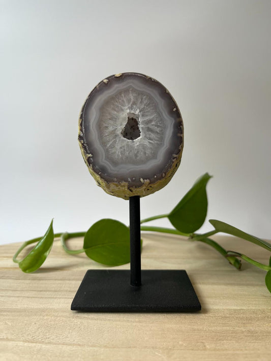 Agaat Geode op Standaard - nr. 4