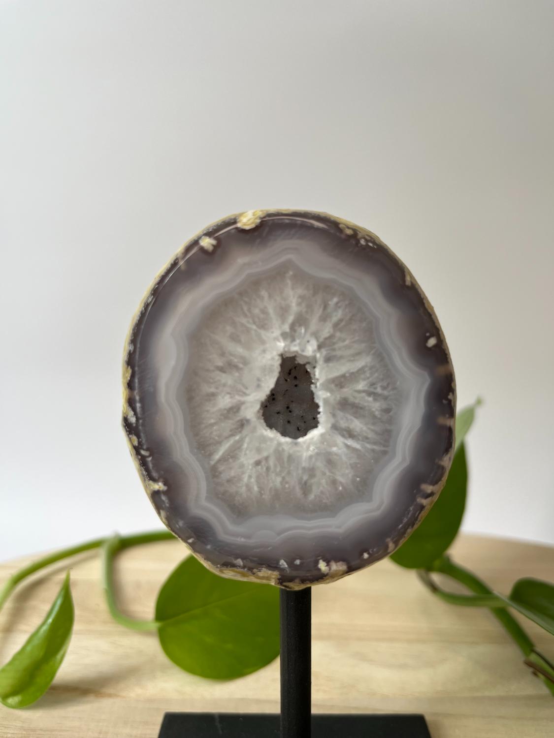 Agaat Geode op Standaard - nr. 4