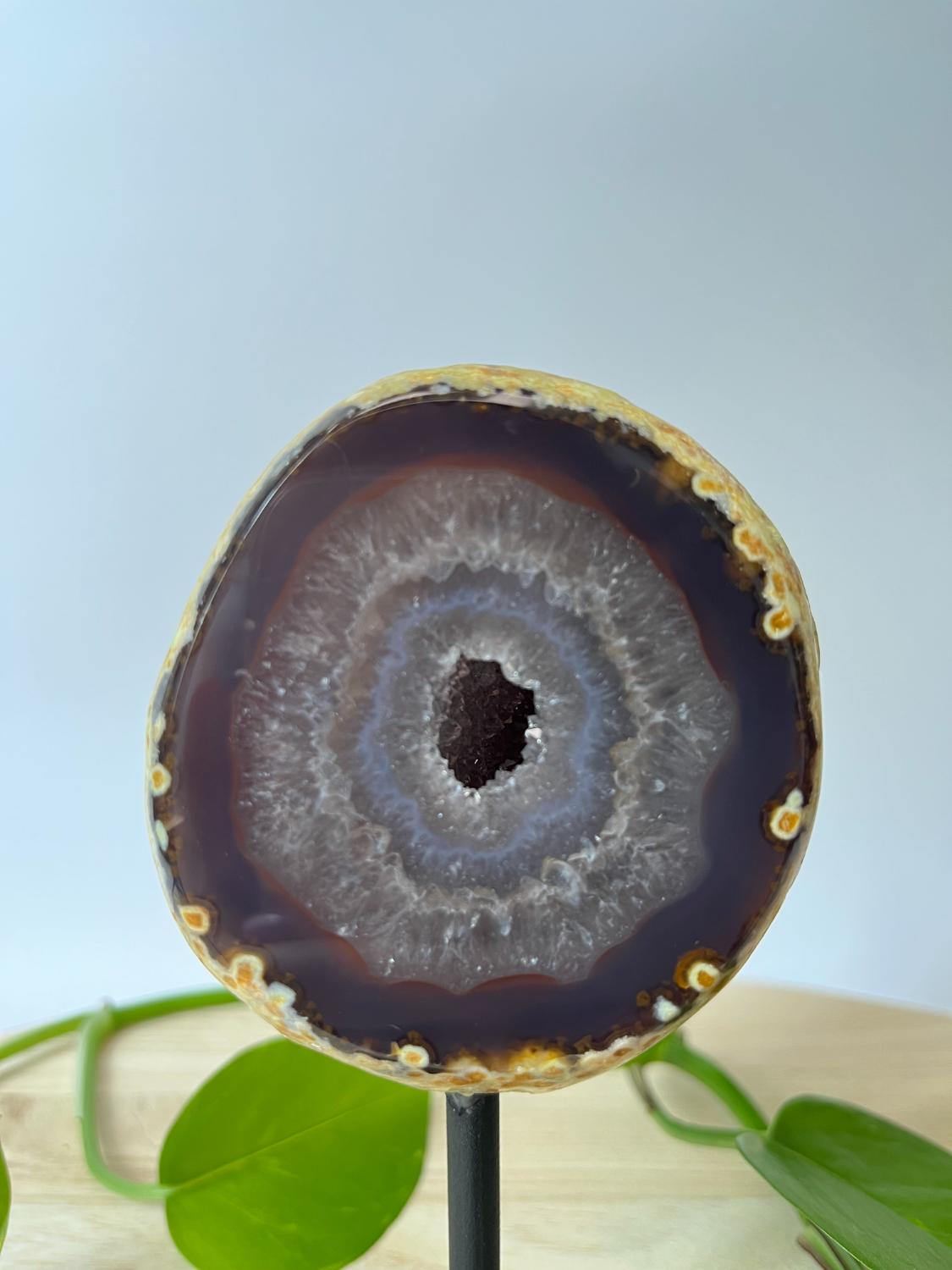 Agaat Geode op Standaard - nr. 5