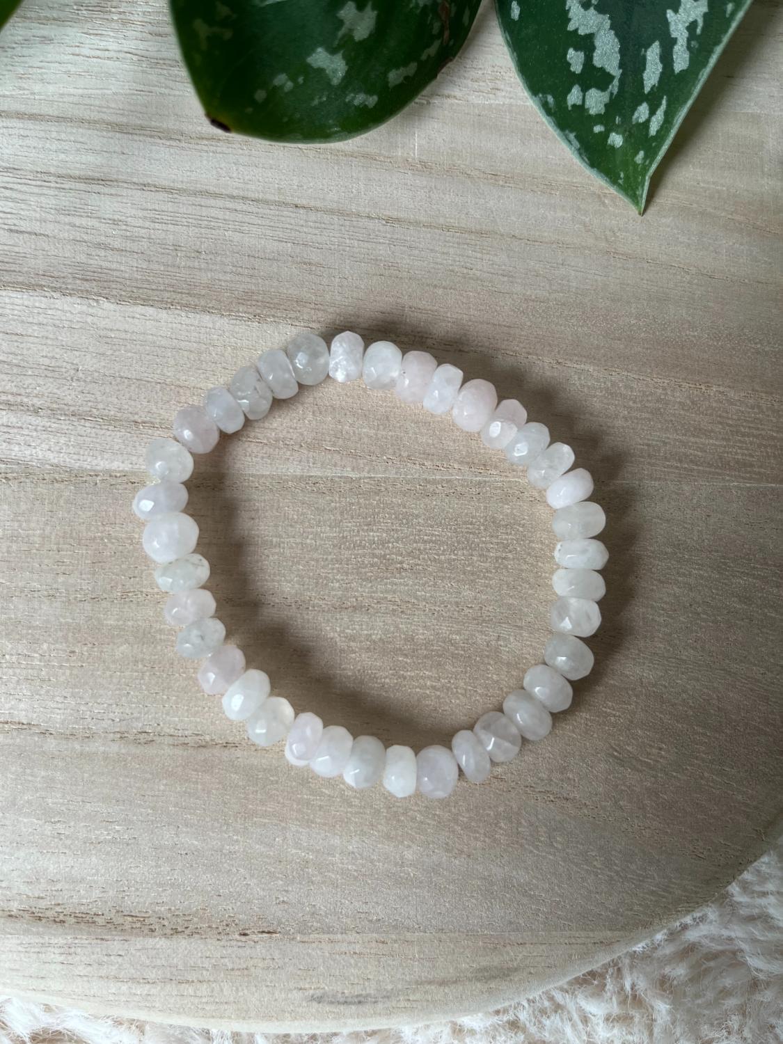 Bergkristal Facet Armband AA Kwaliteit – 6 mm