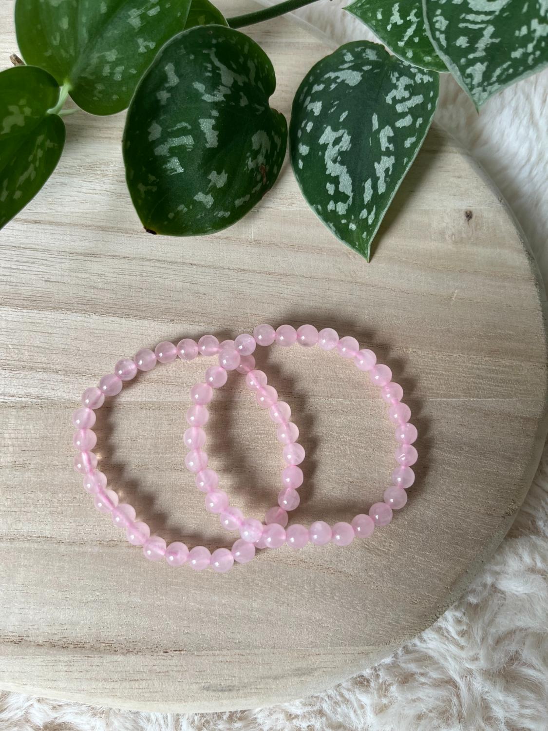Rozenkwarts Armband – 5 mm