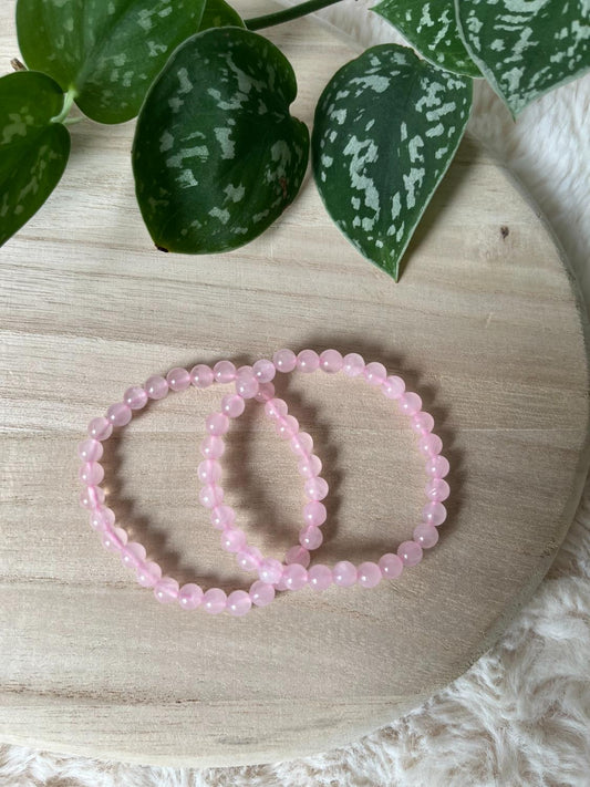 Rozenkwarts Armband – 5 mm