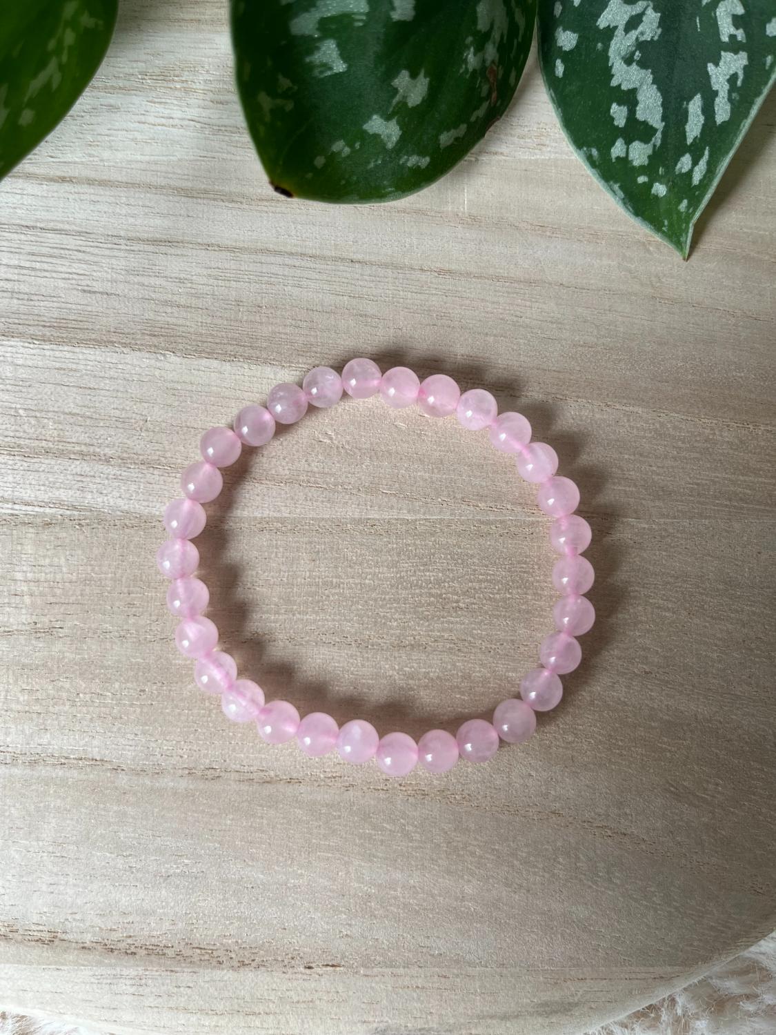 Rozenkwarts Armband – 5 mm