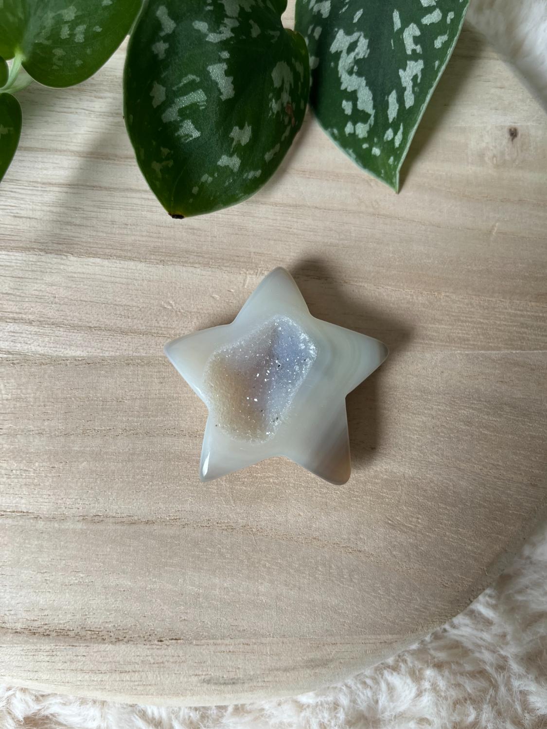 Druzy Agaat Ster - nr. 18