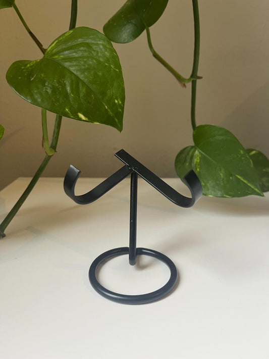 Edelsteen Houder Zwart - Groot