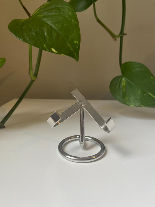 Edelsteen Houder Zilver - Klein