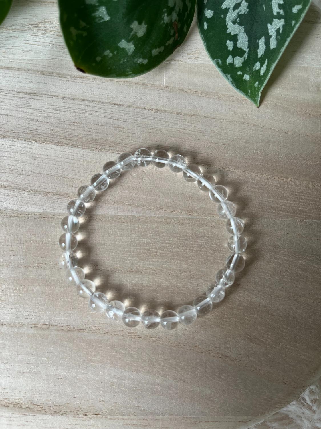 Bergkristal Armband – 6 mm