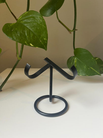 Edelsteen Houder Zwart - Groot
